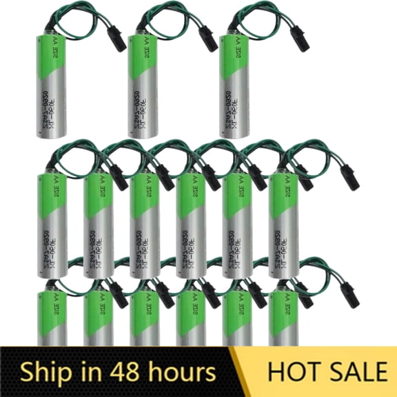 US STOCK 15PCS XL-060F 3.6V 2400MAH AA Battery with Black Plug Non-Rechargeable Brand New