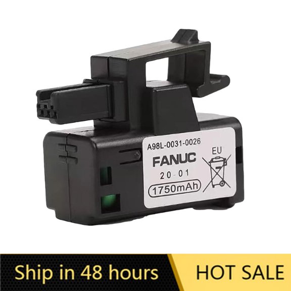 US STOCK 1PCS 3V 1750mAh A98L-0031-0026 PLC Battery for A02B-0309-K102 CNC Machine Controler Brand New