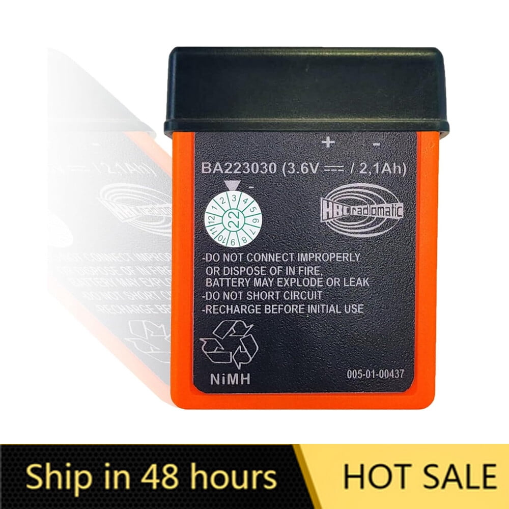 US STOCK  1PCS BA223030 3.6V 2100mAh HBC Remote Control Rechargeable Battery for Crane Remote Brand New