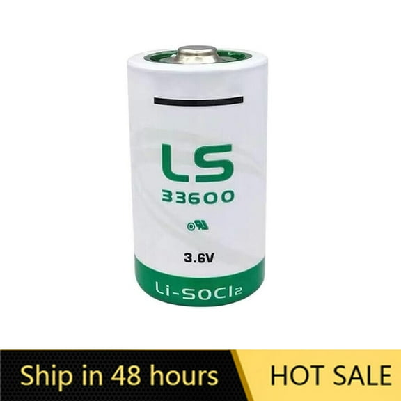 US STOCK  1PCS LS33600 Battery for LS33600 DSize 3.6V Lithium Thionyl Chloride Battery 17000mAh Brand New