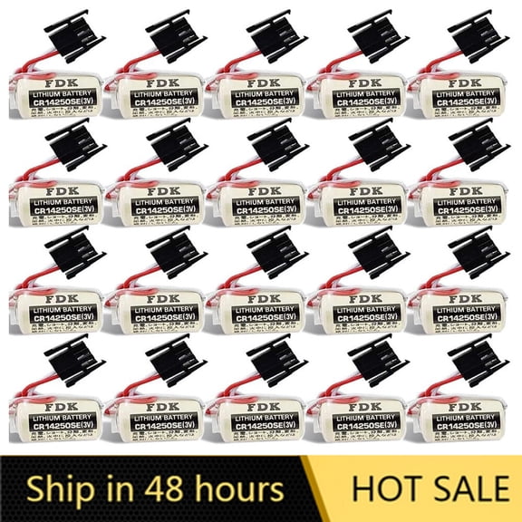 US STOCK 20PCS CR14250SE 1800mAh Lithium Battery 1747-BA For PLC Battery Backup Power Supply