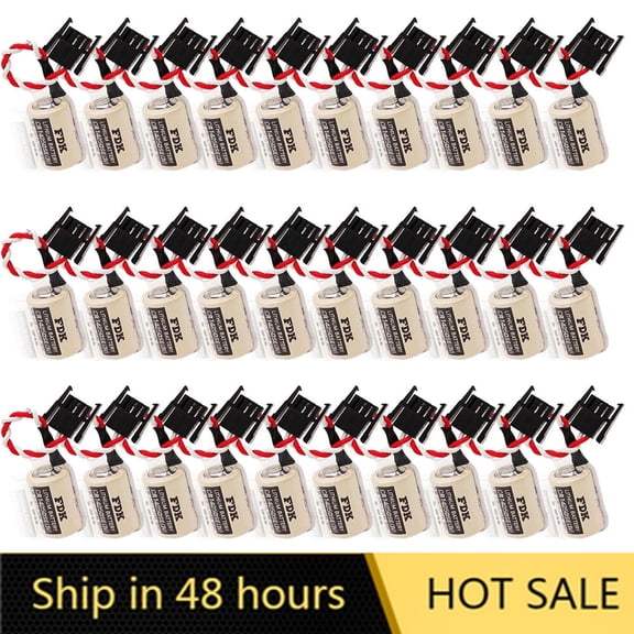 US STOCK 30PCS CR14250SE 1800mAh Lithium Battery 1747-BA For PLC Battery Backup Power Supply