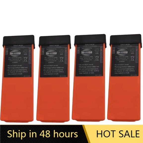 US STOCK (4 Pack) 6V 2100mAh BA213030 BA213020 Ni-MH Replacement Battery for HBC Crane Remote Brand new