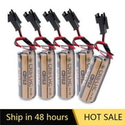 US STOCK 5PCS for FDK CR8.LHC 3V 2600mAh CR8-LHC Non-Rechargeable Battery with Black Plug