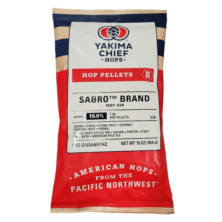 US Sabro Hop Pellets 1oz - Aroma Hop For IPA, Pale Ale, Stout, & Craft Brewing