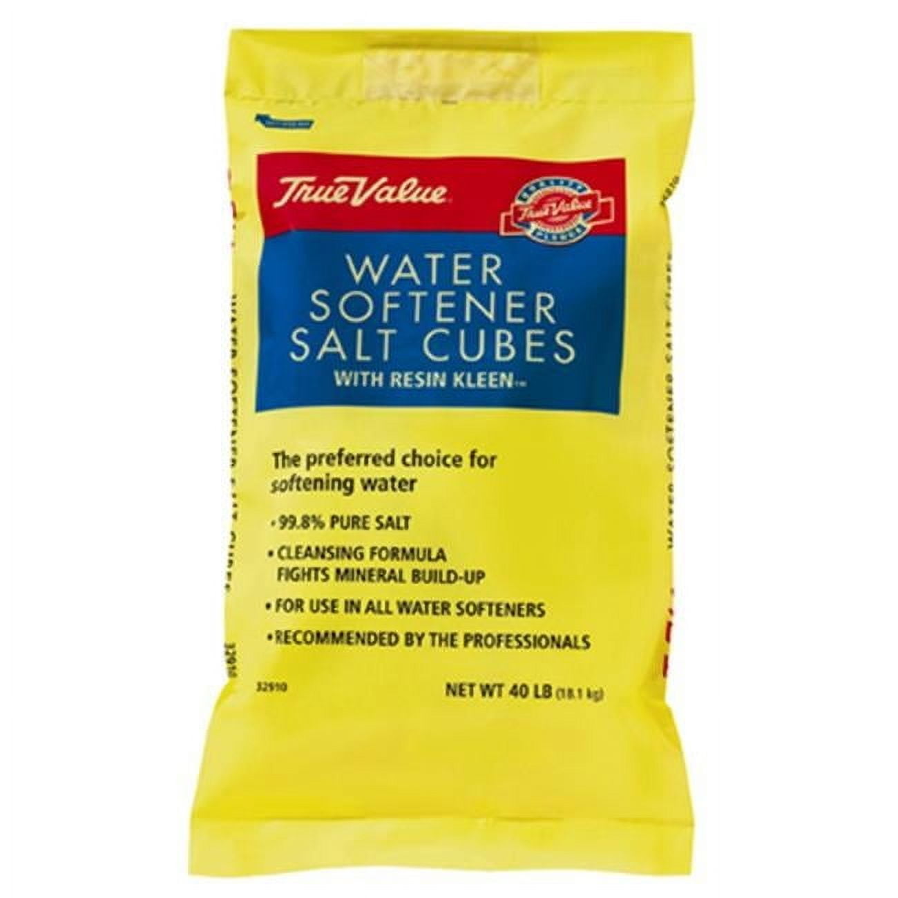 True Salt US Salt 40 lbs True Value Water Conditioning Salt Pellet - Walmart.com
