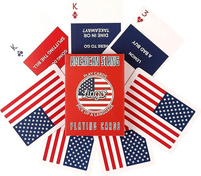 US Slang Flashcards Best Playing Cards for Beginners to Learn American