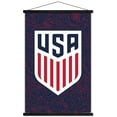 thumbnail image 1 of US Soccer - Logo Variant 25 Wall Poster with Magnetic Frame, 22.375" x 34", 1 of 5