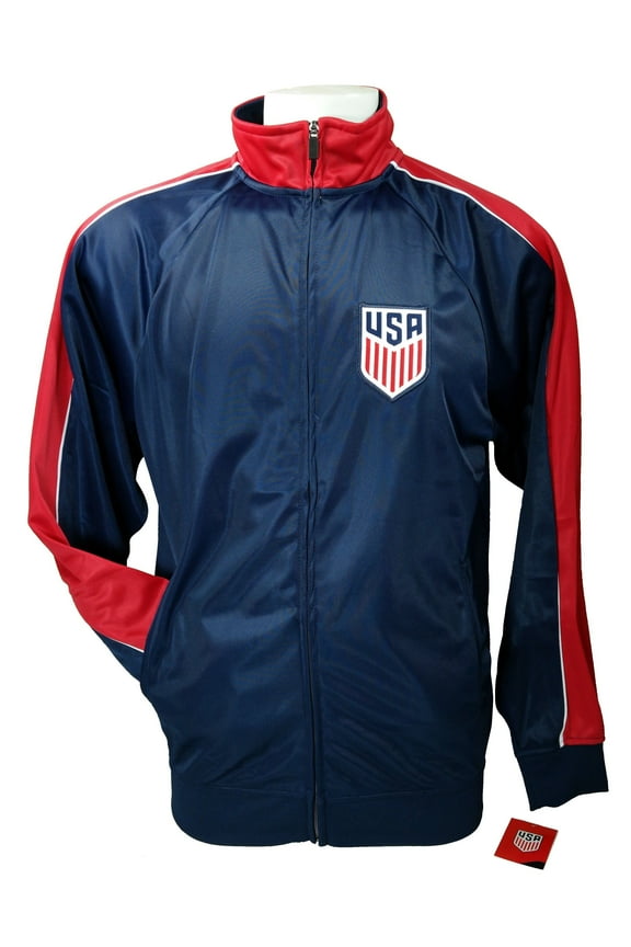 US Soccer Official License Soccer Track Jacket Football Adult Size 007 Small