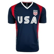Icon Sports USA Soccer Jersey, Polyester, Navy, YXS-XXL
