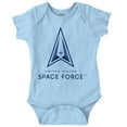 thumbnail image 1 of US Space Force Classic Military Logo Romper Boys or Girls Infant Baby Brisco Brands 12M, 1 of 7
