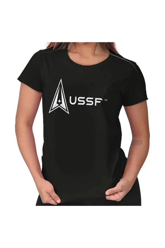 US Space Force Military Logo United States Galaxy Defense Unisex T-Shirt, up to Size 5XL
