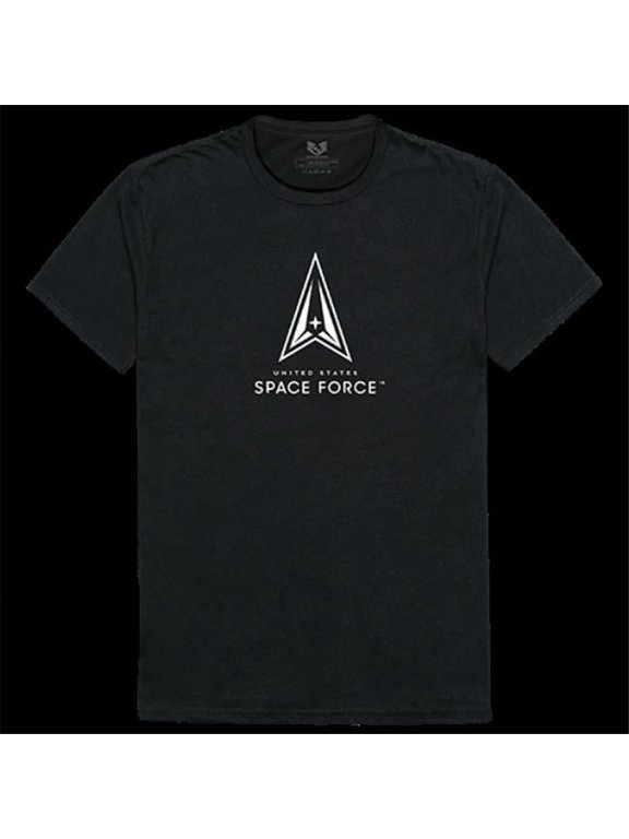US Space Force1 Relaxed Graphic T-Shirt, Black - 2X