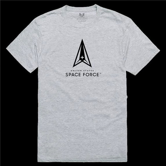 US Space Force1 Relaxed Graphic T-Shirt, Heather Grey - 2X