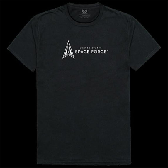 US Space Force2 Relaxed Graphic T-Shirt, Black - Large