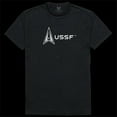 thumbnail image 1 of US Space Force4 Relaxed Graphic T-Shirt, Black - 2X, 1 of 1
