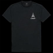 US Space Force5 Relaxed Graphic T-Shirt, Black - Large