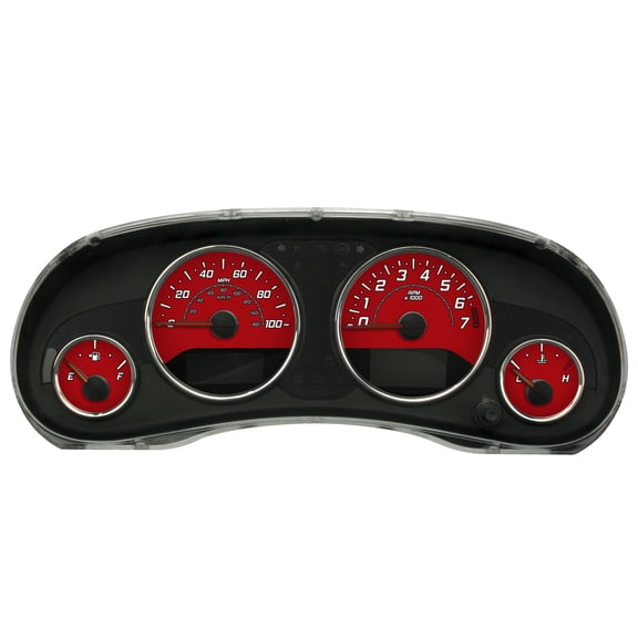 US Speedo Daytona Edition Custom Gauge Face Style 1 for 2015-2018 Jeep Wrangler - WRA17