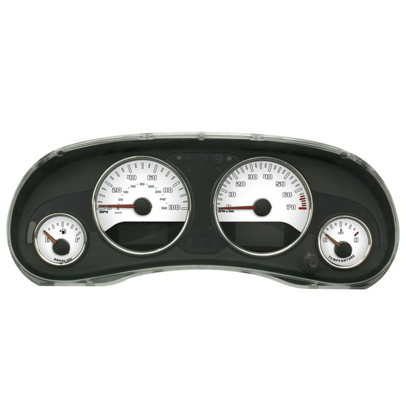 US Speedo Daytona Edition Custom Gauge Face Style 2 for 2015-2018 Jeep Wrangler - WRA15