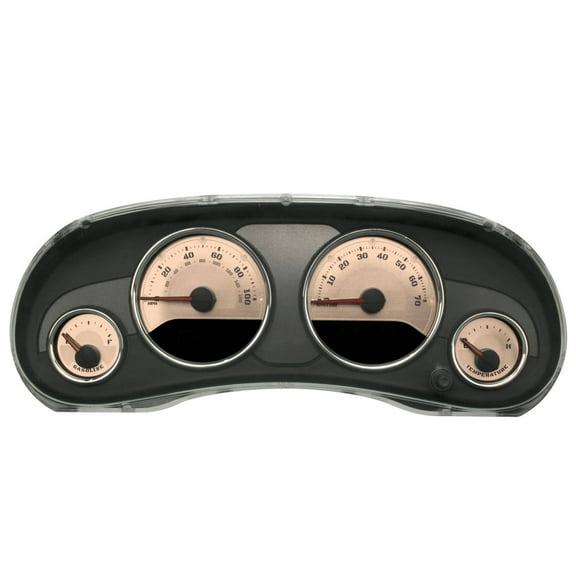 US Speedo Rose Gold Edition Custom Gauge Face for 2015-2018 Jeep Wrangler Gas - WRARG17