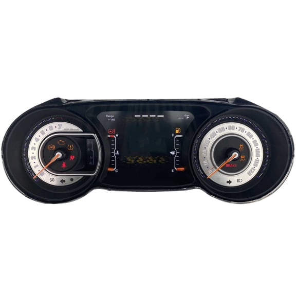 US Speedo Stainless Edition Custom Gauge Face for 2018-2022 Jeep Wrangler JL and Gladiator JT - SSWRA21JL