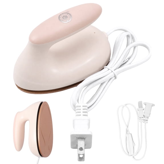 Mini Heat Press Machine with 3.28ft cord, Heats Quick & Even Constant 356°F Mini Iron for Crafts, Fuse Beads Iron, T Shirts, Hats