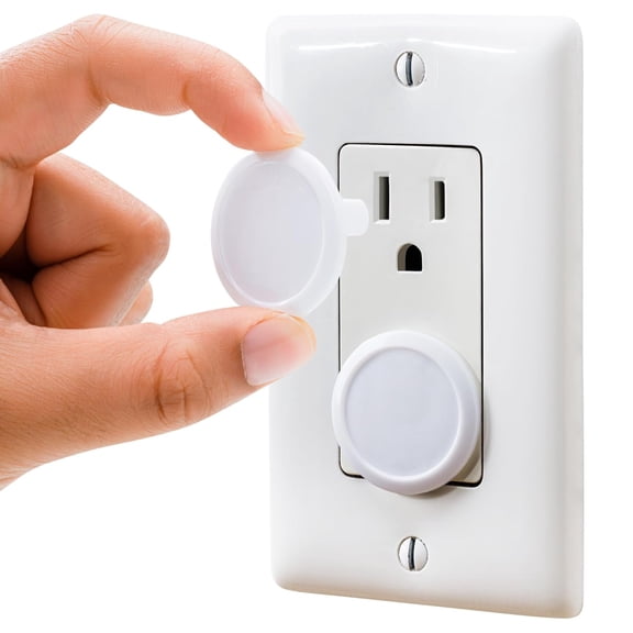 US Standard Outlet Plug Covers, (20 Pack)Childproof Electrical Socket Safety Caps, Baby Proofing Outlet Protectors, Easy Install & Uninstall, No Tools Needed for Toddler Safety at Home| White