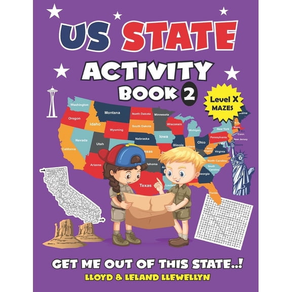 US State Activity Book #2: Get Me Out of This State!, (Paperback)