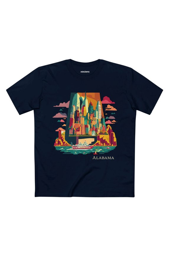 US State Shirts, Alabama Shirt