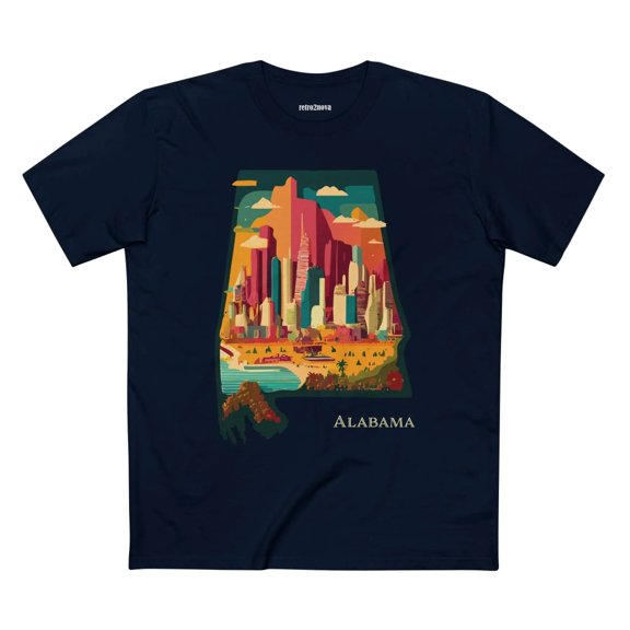 US State Shirts, Alabama Shirt