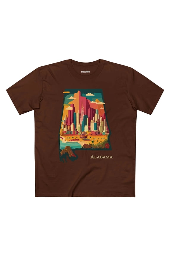 US State Shirts, Alabama Shirt