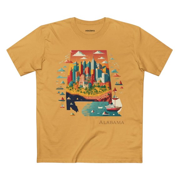 US State Shirts, Alabama Shirt