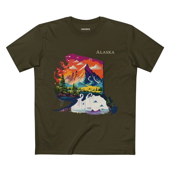 US State Shirts, Alaska Shirt