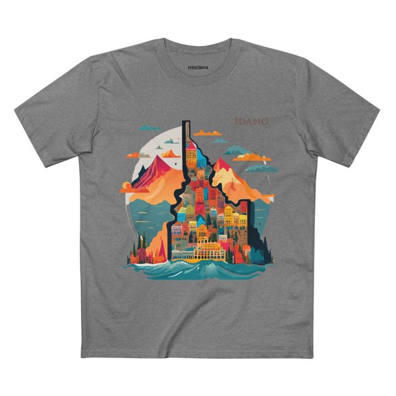 US State Shirts, Idaho Shirt