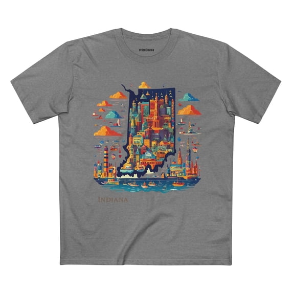 US State Shirts, Indiana Shirt