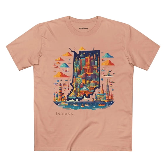 US State Shirts, Indiana Shirt