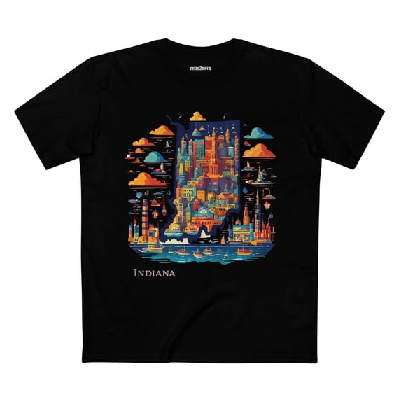 US State Shirts, Indiana Shirt