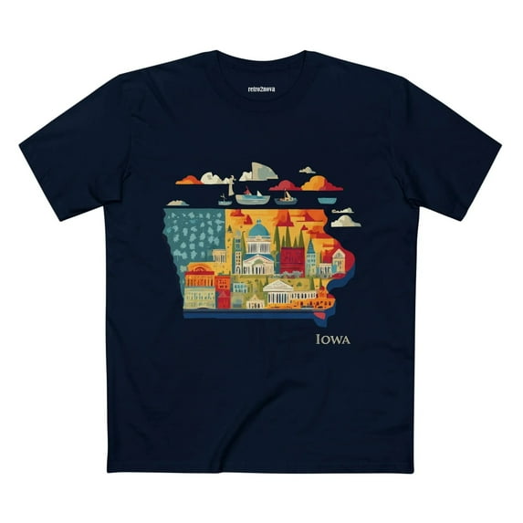 US State Shirts, Iowa Shirt