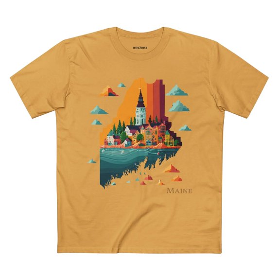 US State Shirts, Maine Shirt