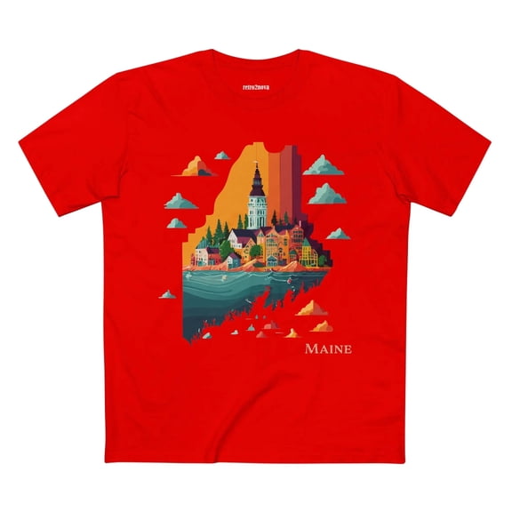 US State Shirts, Maine Shirt