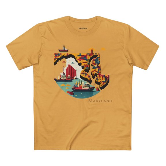 US State Shirts, Maryland Shirt