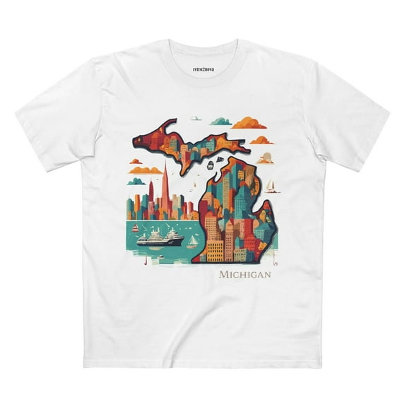 US State Shirts, Michigan Shirt