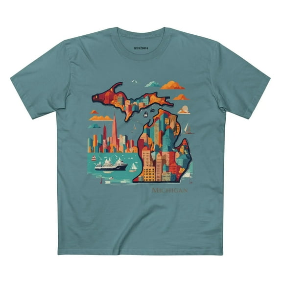 US State Shirts, Michigan Shirt