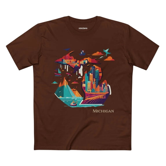 US State Shirts, Michigan Shirt
