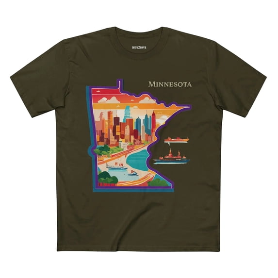US State Shirts, Minnesota Shirt