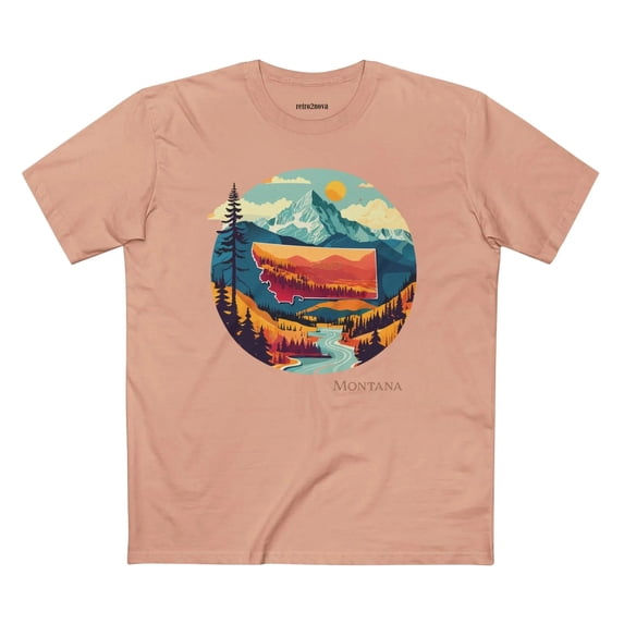US State Shirts, Montana Shirt