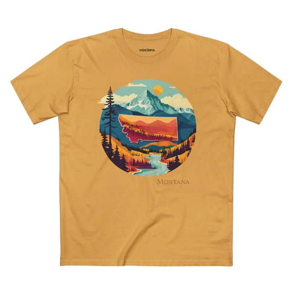 US State Shirts, Montana Shirt
