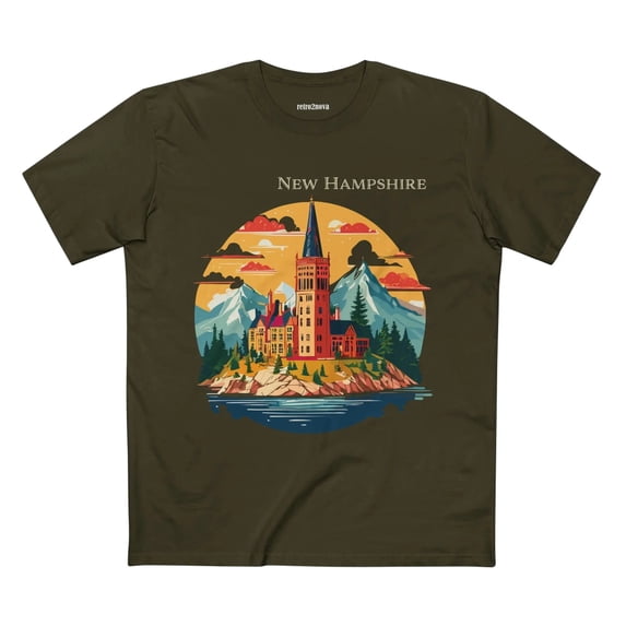 US State Shirts, New Hampshire Shirt