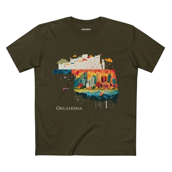 US State Shirts, Oklahoma Shirt