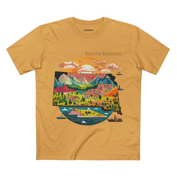 US State Shirts, South Dakota Shirt